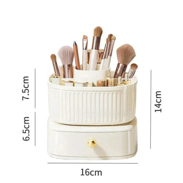 Double Rotating Makeup Brush Organizer(50% OFF)