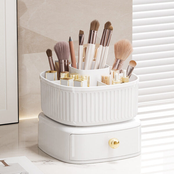 Double Rotating Makeup Brush Organizer(50% OFF)