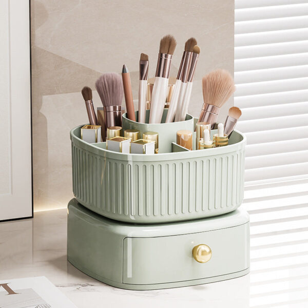 Double Rotating Makeup Brush Organizer(50% OFF)